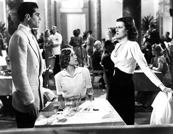 THE MAN I MARRIED,  from left, Francis Lederer, Anna Sten, Joan Bennett, 1940. TM & Copyright ©20th Century Fox-Film Corp. All rights reserved/courtesy Everett Collection