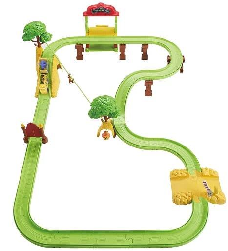 Chuggington Veselé vláčky vláčkodraha Safari