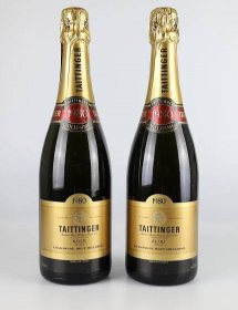 1980 Champagne Taittinger Millésime Brut AOC, Frankreich, 2 Flaschen - Die große Herbst-Weinauktion powered by Falstaff