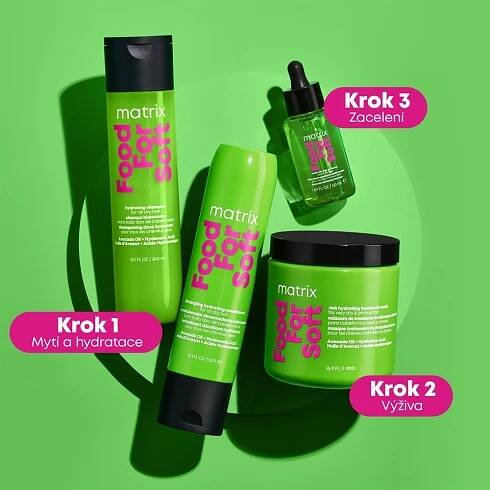 Matrix Food For Soft hydratační šampon s kyselinou hyaluronovou