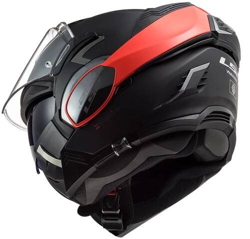 FF900 VALIANT II HAMMER Matt Black Red | LS2 Helmets