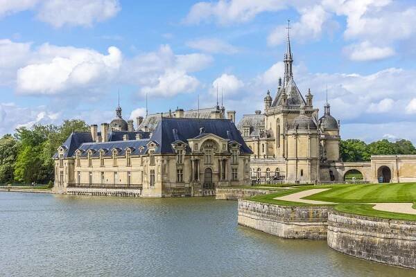 Paříž, Versailles, Fontinebleau, Chantilly - letecky Francie