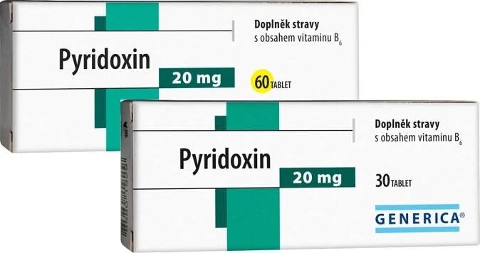 Generica Pyridoxin, 60 tbl.