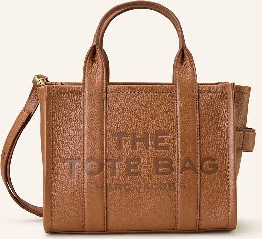Marc Jacobs The Leather Small Tote Bag H009L01SP21 hnědá