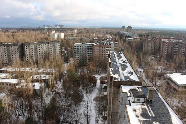 Areas near Chernobyl are still mostly abandoned thanks to radiation contamination.