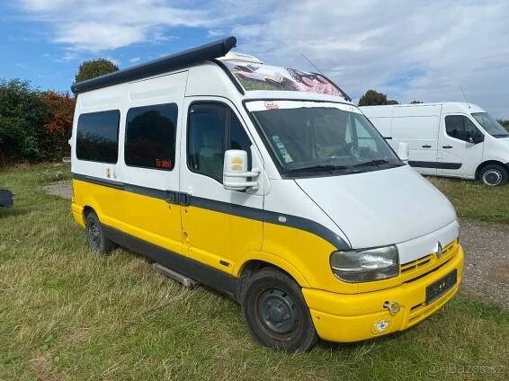 Obytný automobil,obytná dodávka, Renault Master,1999 - Chomutov
