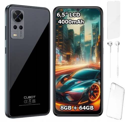 Smartphone Cubot Note 30 4 GB / 64 GB 4G (LTE) černý