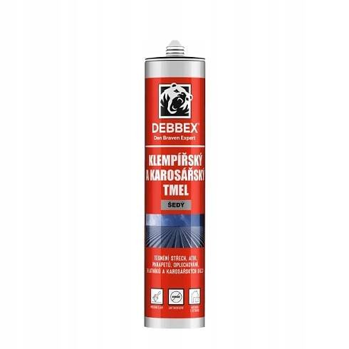 Klempířský a karosářský tmel 280 ml kartuše šedá