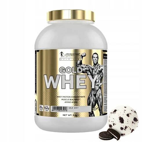KEVIN LEVRONE GOLD WHEY 2000 g PROTEIN BÍLKOVINY WPC PROTEIN SÍLA MASA