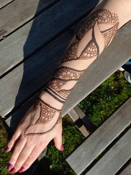 Henna od Ofélie – dočasné tetování hennou…