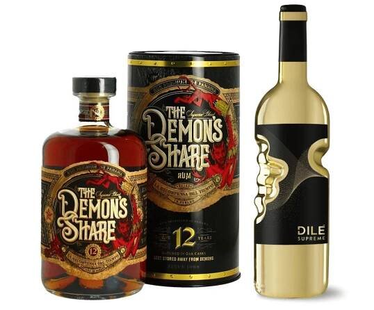 The Demons Share Rum 12 Y.O. + Dilé Rosso Supreme