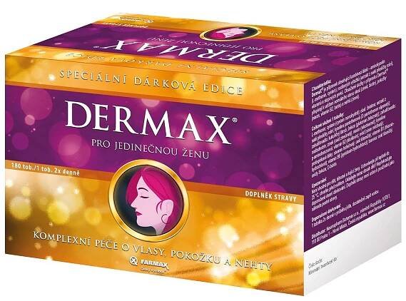 DermaX dárkové balení 180 tobolek