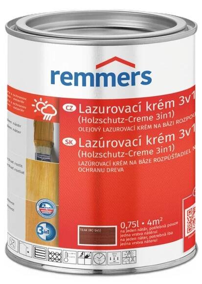 Remmers Lazurovací krém 3v1 0,75 l