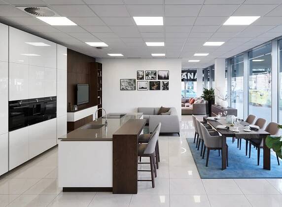 Redesign showroomu HANÁK v Brně na ulici Křenová — HANÁK Nábytek