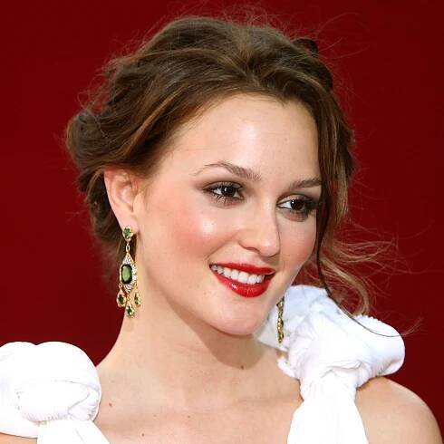 Leighton Meester Debuted Very Blond Hair at a Golden Globes 2017 After Party