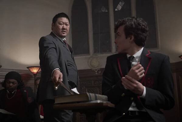 Benedict Wong and Benjamin Wadsworth in "Deadly Class"