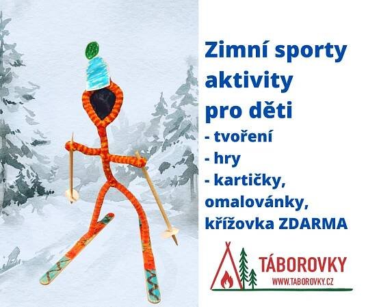 Zimní sporty aktivity pro děti - Táborovky