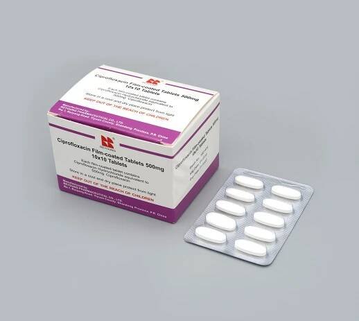 ciprofloxacin 500mg hcl