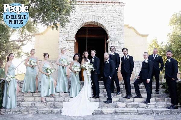 Shaun Sipos and Lindsey Morgan's wedding