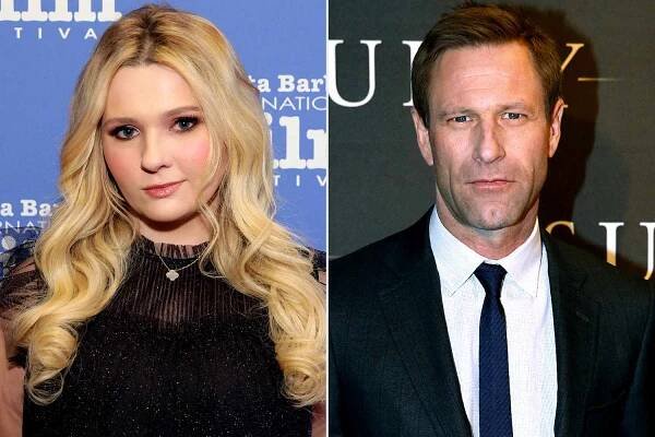Abigail Breslin and Aaron Eckhart