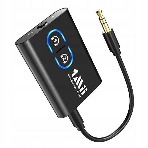 Adaptér Bluetooth 5.3 Vysílač Přijímač 2v1 APTX Low Latency AUX RCA TV PC