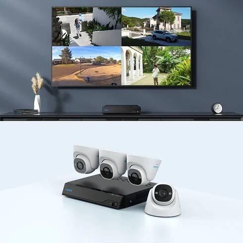 Reolink NVS8-5MD4 PoE bezpečnostní kamerový set - Reolink CZ
