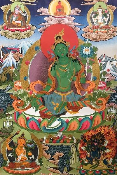 thangka-Green-Tara