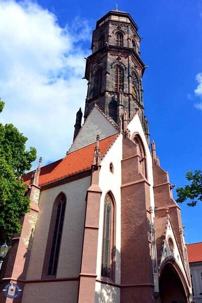 Exterior of Saint Jacobi Church in Goettingen, Germany