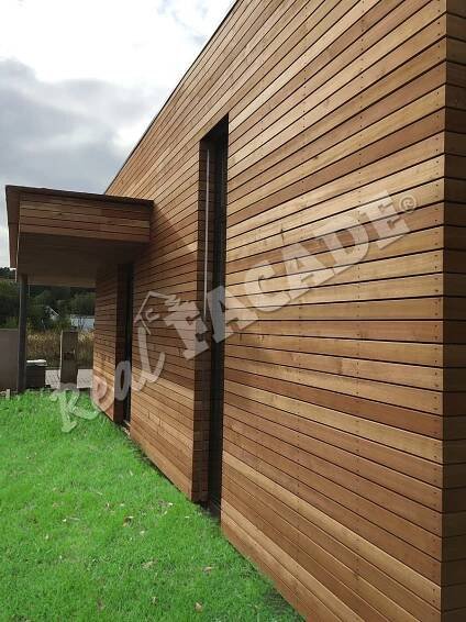 2. Fasády REAL FACADE ze dřeviny Sibiřský modřín | AU-MEX