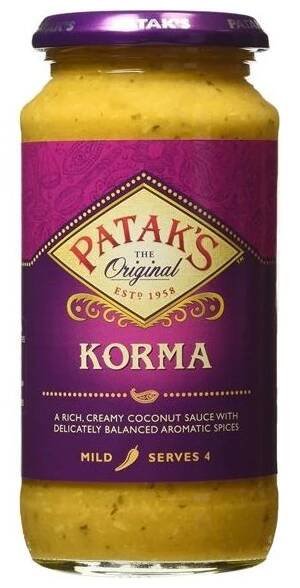Omáčka hotová Korma kari