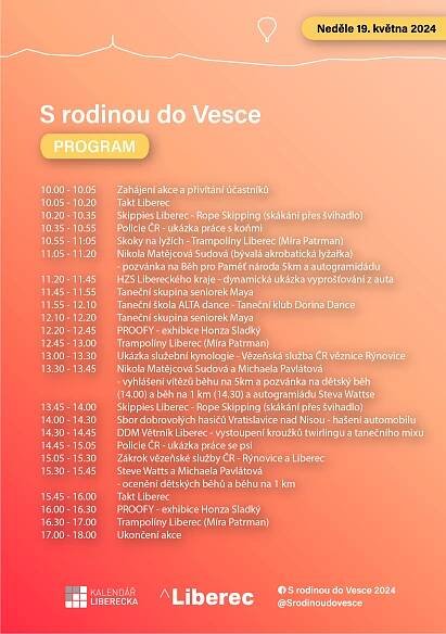 Den plný zábavy, hudby a atrakcí - S rodinou do Vesce - Statutární město Liberec