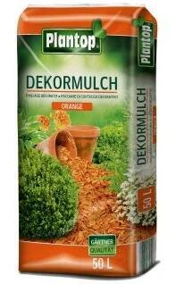 Štěpka dekorační Plantop - 50 l oranžový