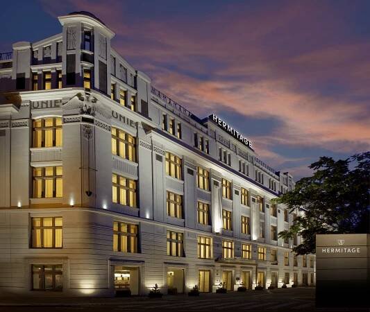 Park & Stay balíček v Hermitage Hotel Prague od 2 800 Kč Praha, Nové Město Hermitage Hotel Prague • Firmy.cz