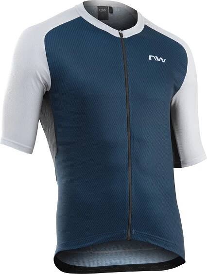 Northwave Force Evo Jersey Short Sleeve Dres Deep Blue L - Muziker