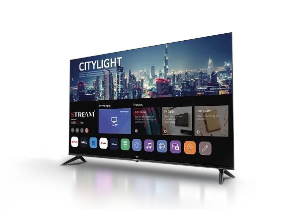 STREAM's TV with a WebOS interface
