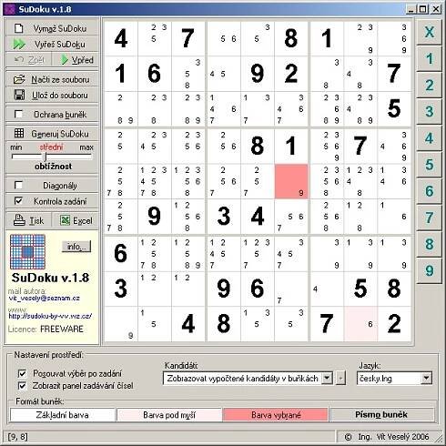 SuDoku - ihned zdarma ke stažení - Slunečnice.cz