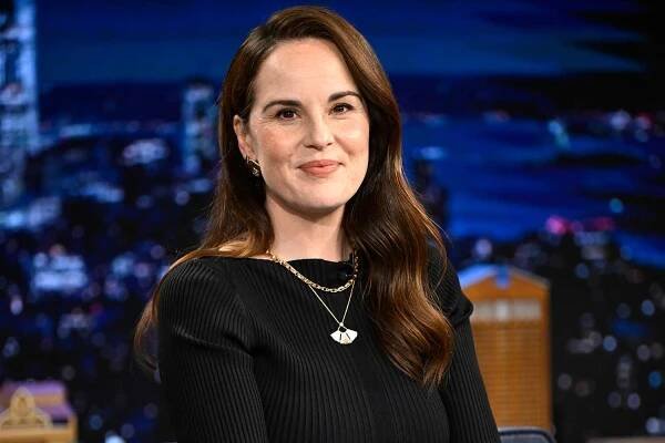 Pregnant Michelle Dockery Says She's 'Quite Disappointed' with How Her Dog Alfie Responded to Her Baby News