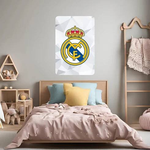 Textilní samolepka na zeď "Real Madrid CF"