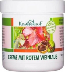 Kräuterhof Krém s výtažkem z kaštanu a vinné révy 250 ml od 98 Kč
