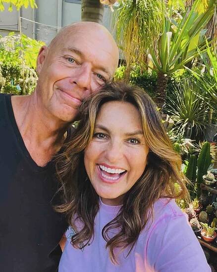 Mariska Hargitay and Mickey Hargitay Jr.