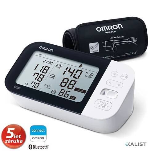 Tonometr OMRON M7 Intelli IT s AFib úředně ověřený