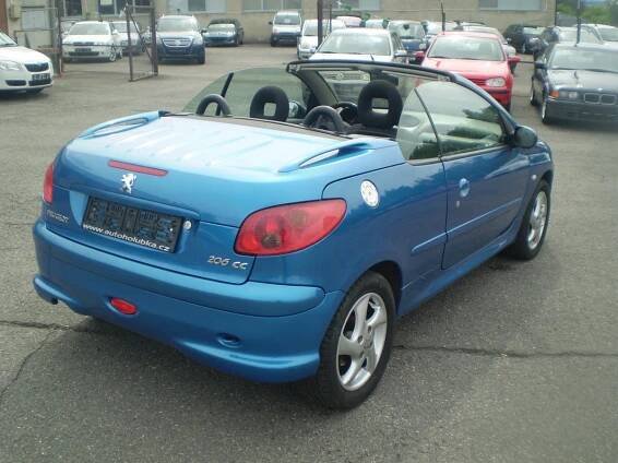 Peugeot 206 1,6 CC-1.6-80kW-KABRIOLET-SERV