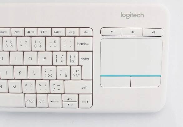 BEZDRÁTOVÁ KLÁVESNICE LOGITECH K400 PLUS BÍLÁ Výrobce Logitech