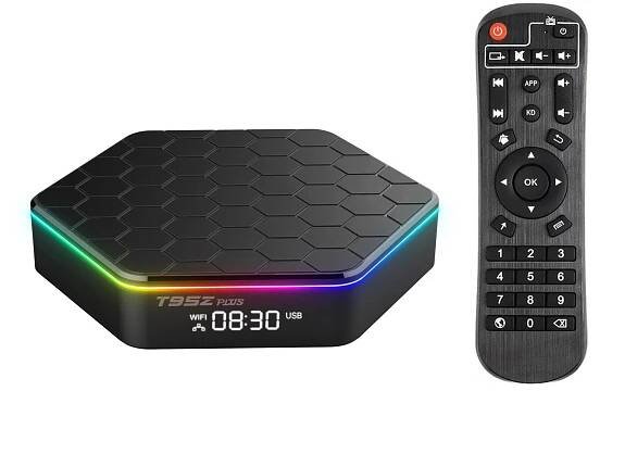 T95Z Plus Android 12.0 Smart TV Box 4K Media Player 2 GB RAM und 16 GB ROM