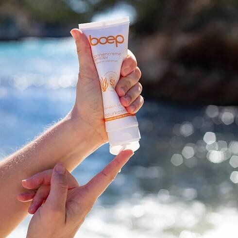 BOEP Přírodní Opalovací krém Sensitive SPF 50 100 ml