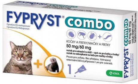 FYPRYST - Combo - Spot on 50/60 mg pro kočky a fretky - Granofyt.cz