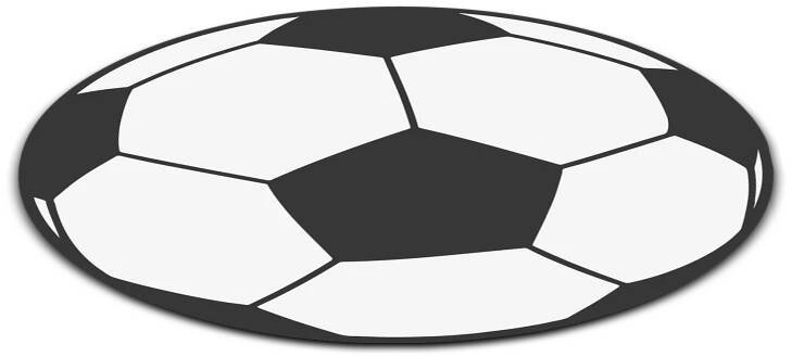 Alfombra vinílica infantil Pelota de fútbol - TenVinilo