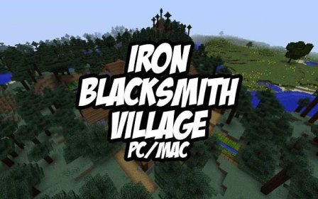 Wooded Iron Blacksmith Village - Minecraft Seed HQ