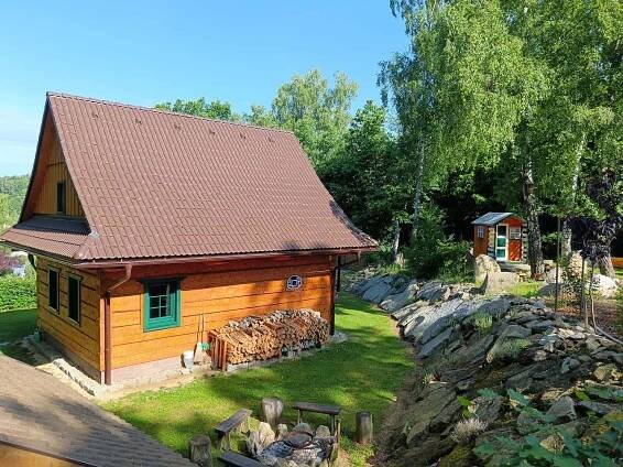 Roubenky U veverky, pronájem srubu Člunek - Lomy - ubytování Jižní Čechy, 12464 - ID 12464