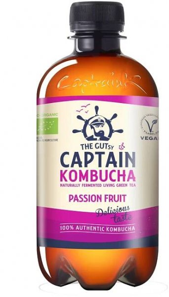 Captain Kombucha passion fruit
